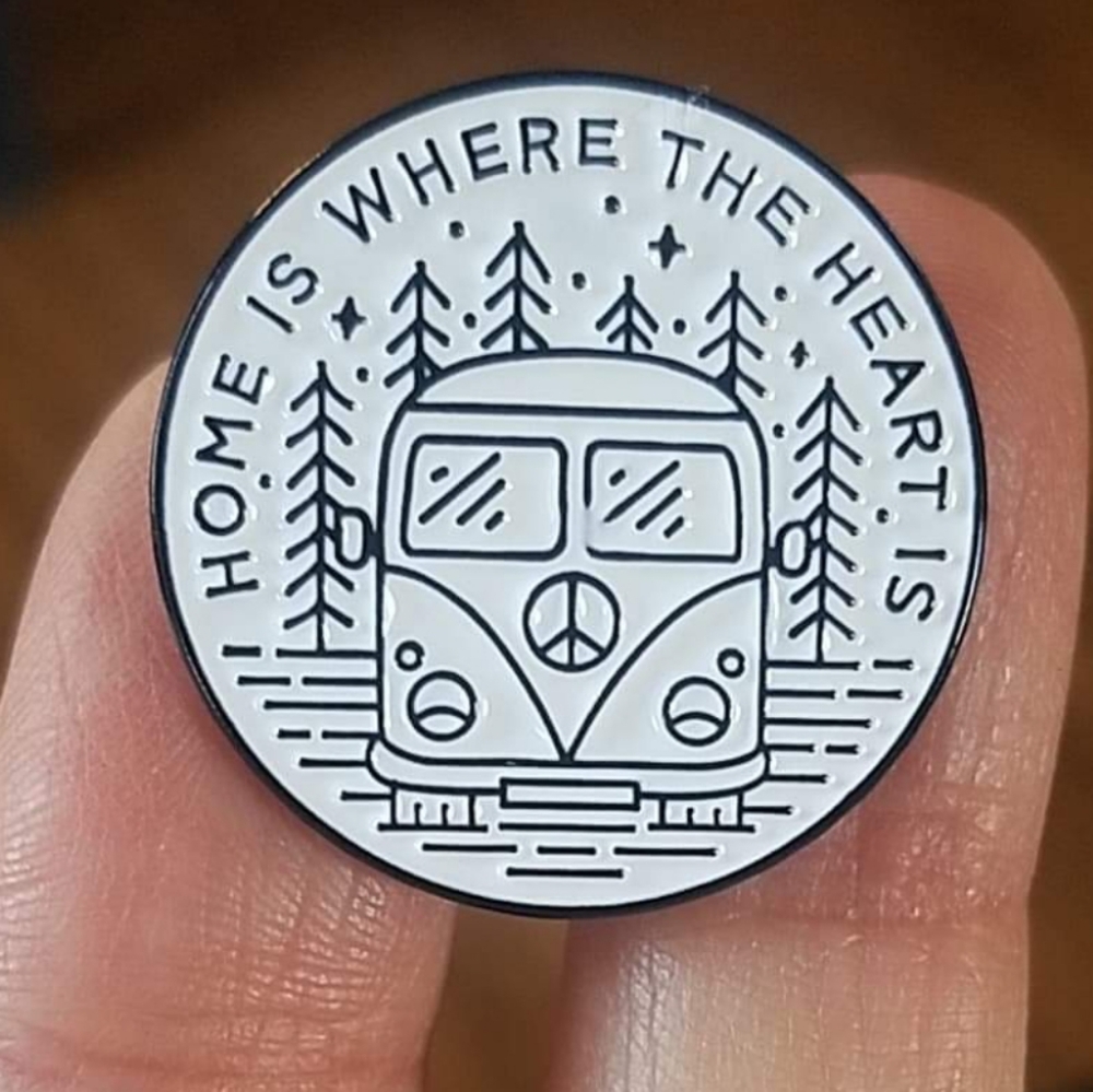 *2 for $13* Home is Where The Heart Is Pin